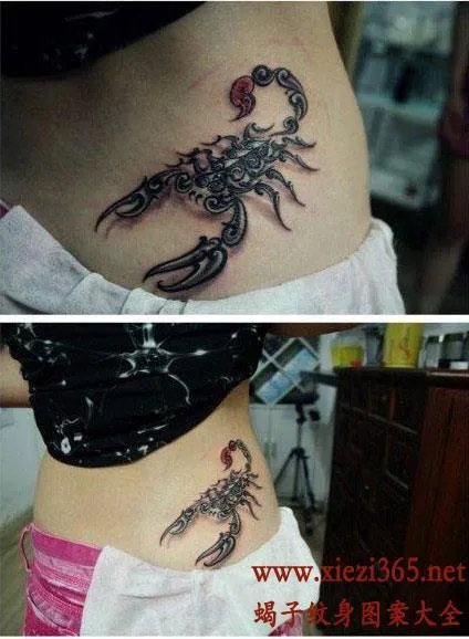 蝎子纹身图案的含义