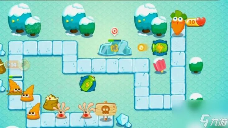 《保卫萝卜》冬季第5关怎么过