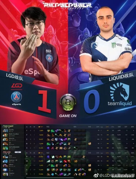 TI8淘汰赛LGD Liquid比赛视频 《DOTA2》TI8淘汰赛LGD VS Liquid视频