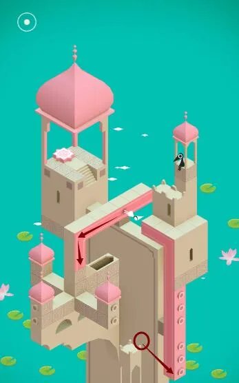 纪念碑谷水宫攻略详解 第四关图文攻略大全