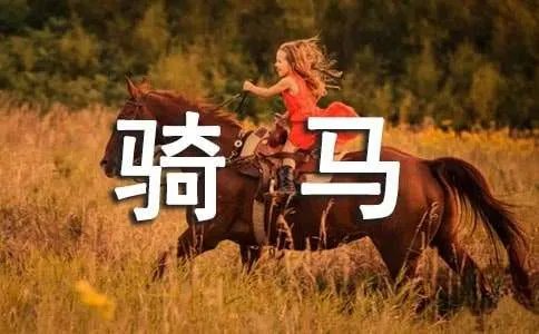去骑马场的感受