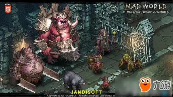 H5MMO游戏新作《Mad World》预计下半年上线