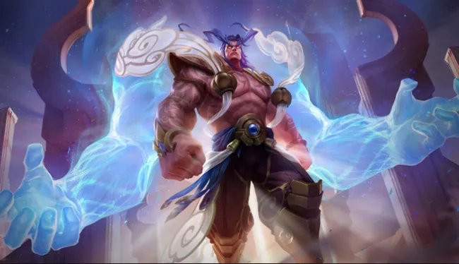 王者荣耀创世神祝是谁的皮肤?