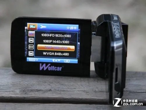 烤漆镀铬行车记录仪 沃能H99车上实测