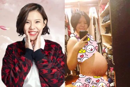 谢依霖微博宣布喜讯 水中分娩生下宝宝