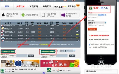 怎么查询航班动态?