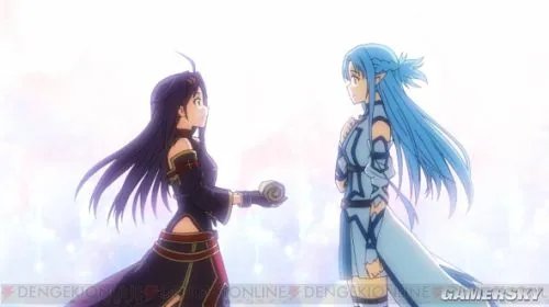 《刀剑神域：失落之歌》绝剑优纪亮相 黑丝美腿欲露还羞