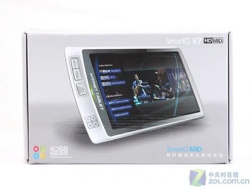 智器SmartQ V7 MID外观及Win CE系统评测