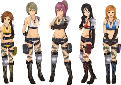 SE新作亮相 :iOS游戏《School Girl Strikers》