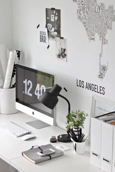 小书桌也能承载大梦想，这些书桌设计效果图送给你！