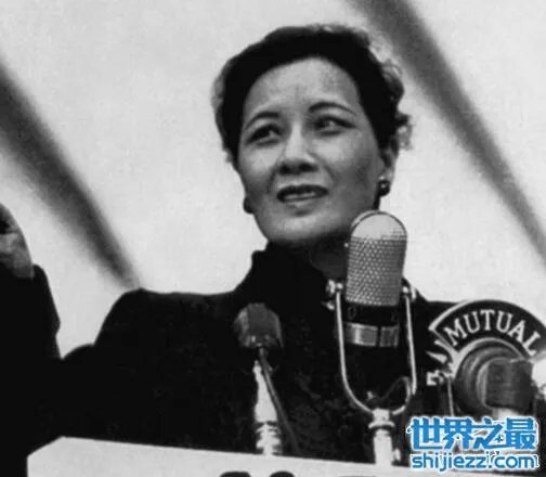 宋美龄年轻时照片曝光，民国第一夫人的风采 
