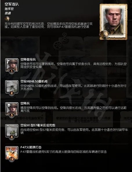 《英雄连2》阿登突击指挥官怎么获得?阿登突击战役可选指挥官一览