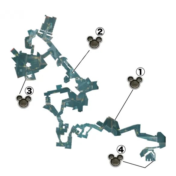 《王国之心3》全收集攻略 全米奇符号+宝箱位置一览