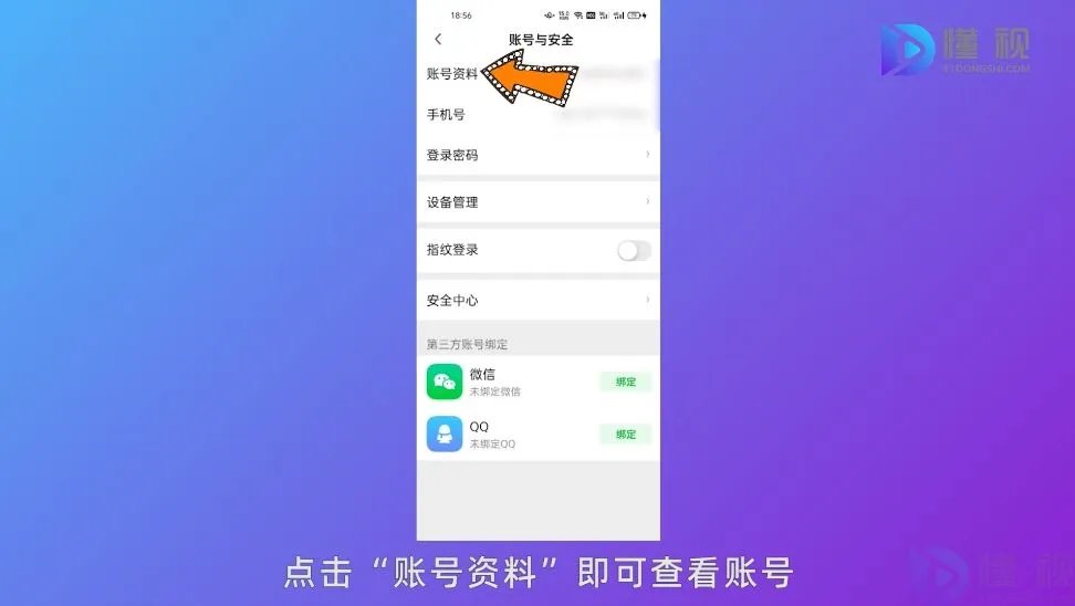 爱奇艺账号怎么看
