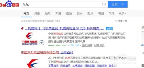 怎么在东航官网查询机票信息？