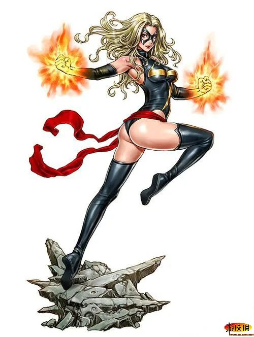 前凸后翘性感迷人 山下俊也女英雄系列画作赏