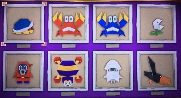 《纸片马里奥》折纸兵收集图鉴 全怪物一览