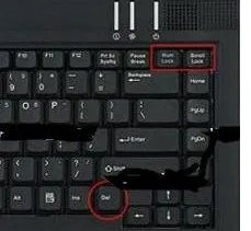 电脑键盘锁了怎么办锁