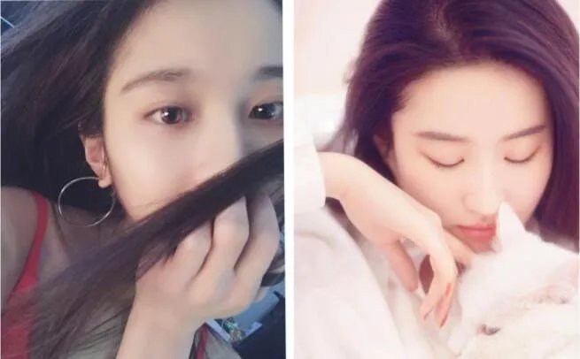 张慧雯为什么看起来特有气质 她和刘亦菲很像的对比照