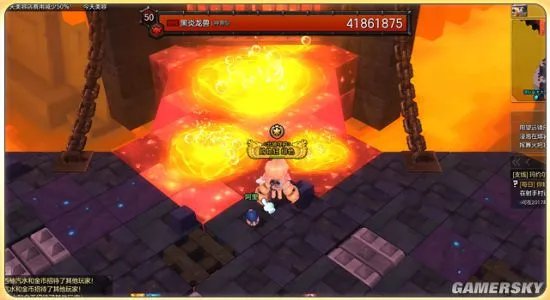 《冒险岛2》黑炎龙兽BOSS打法图文解析