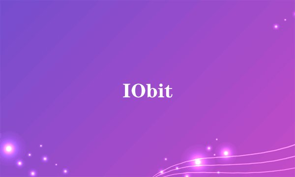 IObit