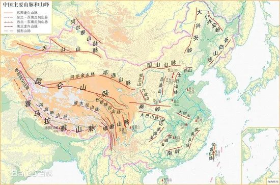 长白山在地图上的位置