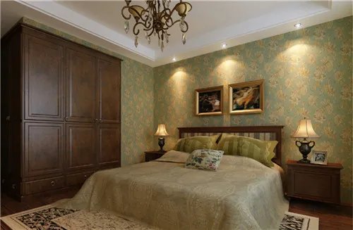 壁纸装修效果图 这样有格调的壁纸快收了