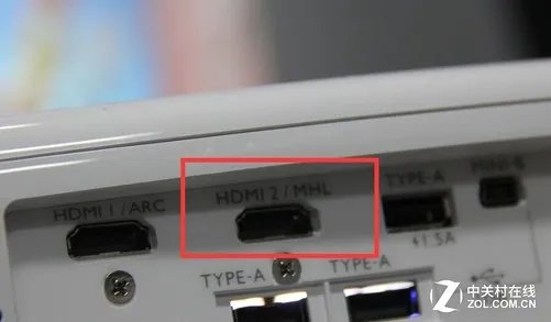 到底好用不 实测投影机MHL接口连手机