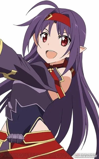 《刀剑神域：失落之歌》绝剑优纪亮相 黑丝美腿欲露还羞