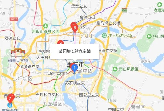 重庆汽车站指的是哪个站？具体位置在哪里？