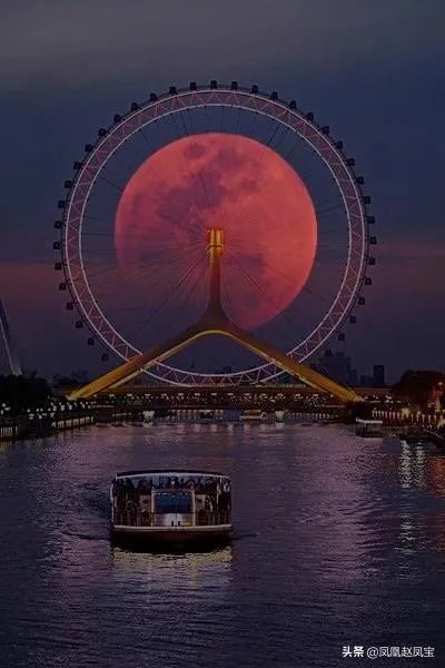 你曾拍过或者见过的最美的月亮是什么样的?