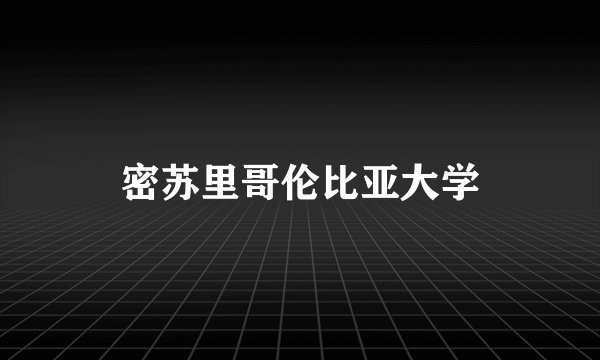 密苏里哥伦比亚大学