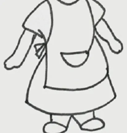 我的妈妈怎么画最简单又漂亮?