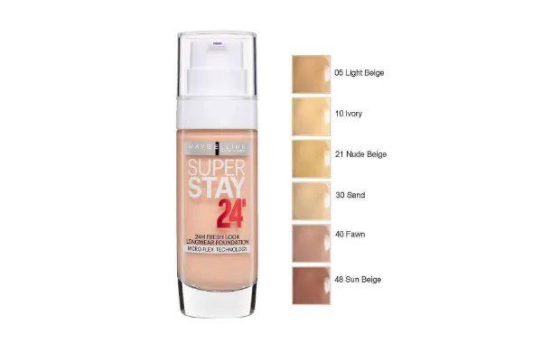 美宝莲粉底液哪款好 美宝莲粉底液排行榜top10推荐