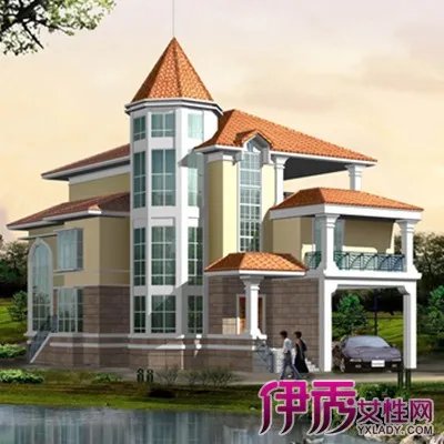 农村三层别墅效果图片大全