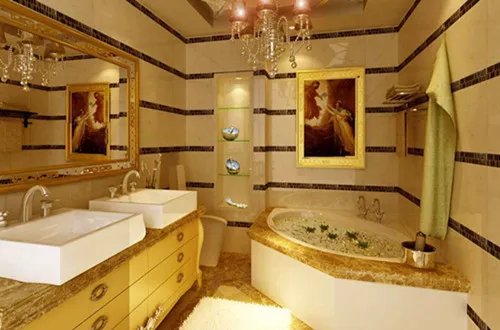 装修卫生间效果图 开放式卫生间装修风格