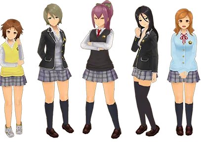 SE新作亮相 :iOS游戏《School Girl Strikers》