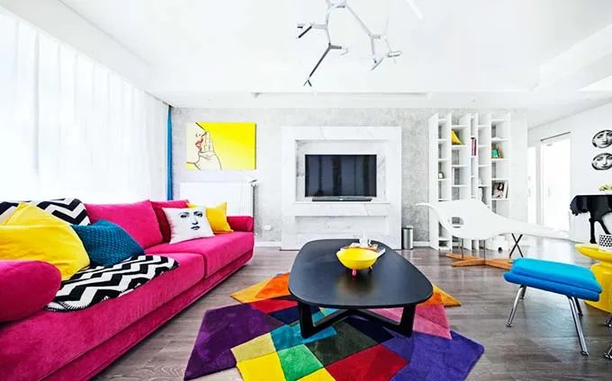 前卫波普风，玩转大胆彩色！