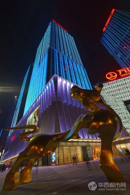 成都金牛万达广场的广场概况