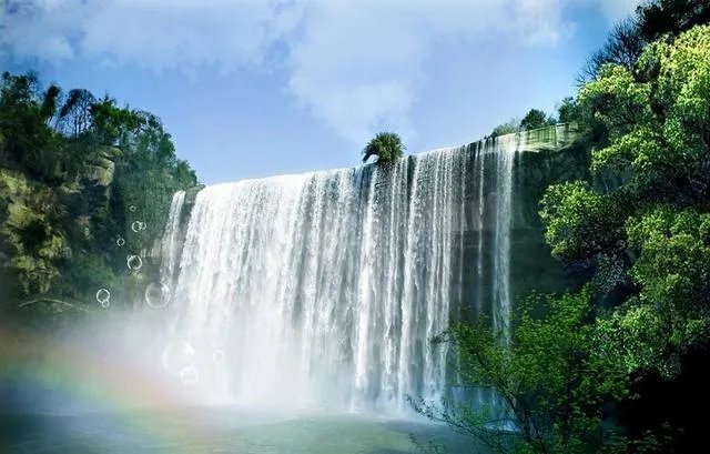 青龙大瀑布有什么景点?