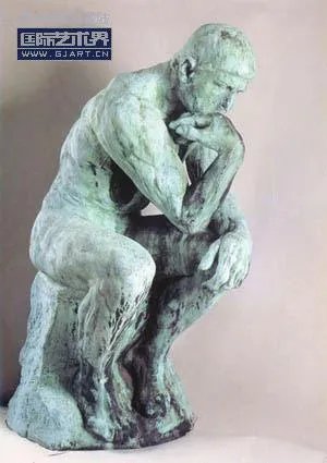 思想者雕塑的关于作者