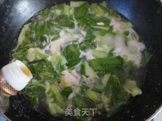 青菜豆腐汤