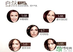 施华蔻染发剂哪个颜色好看?施华蔻染发剂色号图