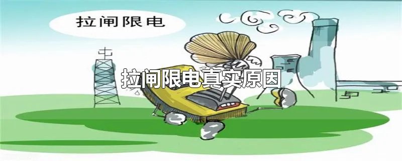 拉闸限电真实原因