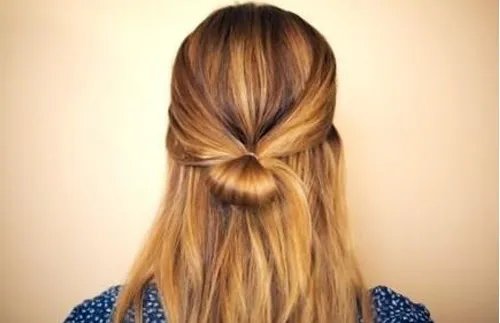 怎么扎蝴蝶结发型、