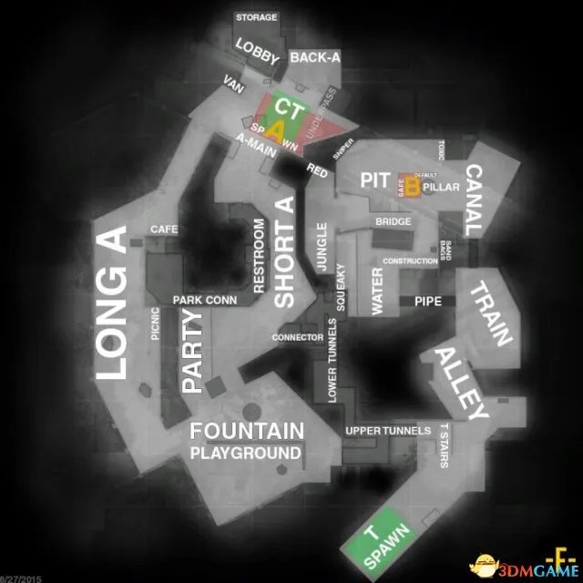 CSGO全地图中英文名字报点位地图地形详情一览