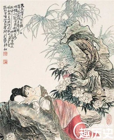 史湘云醉卧芍药的故事 史湘云身世是什么