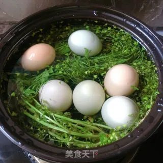 地菜煮鸡蛋