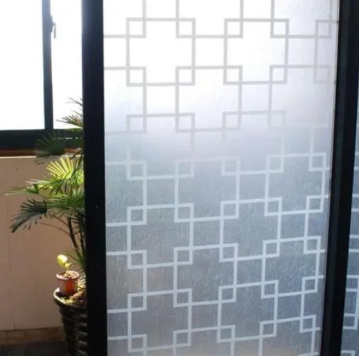 磨砂玻璃纸怎么贴