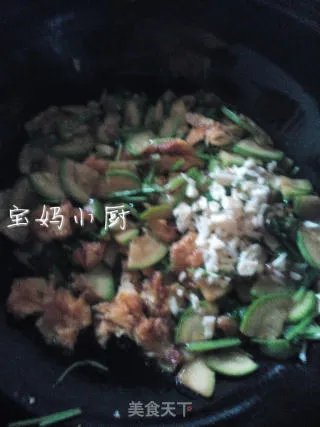 西葫芦香菜炒蛋